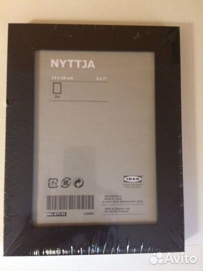 Рамки для фото и постеров икеа 2 штуки