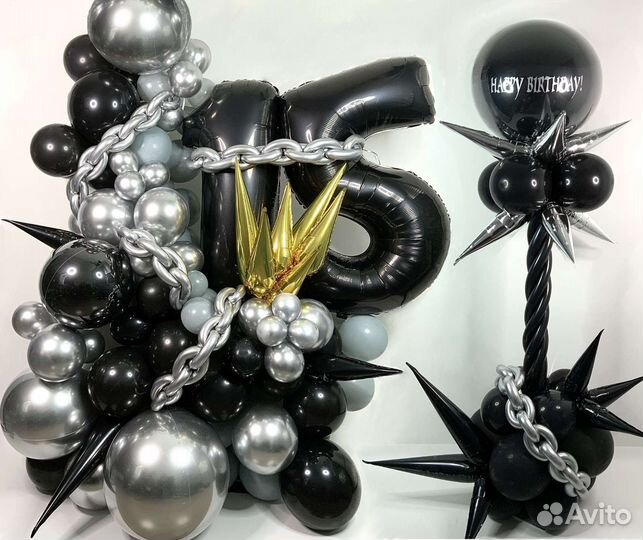 Воздушные шары, фотозоны