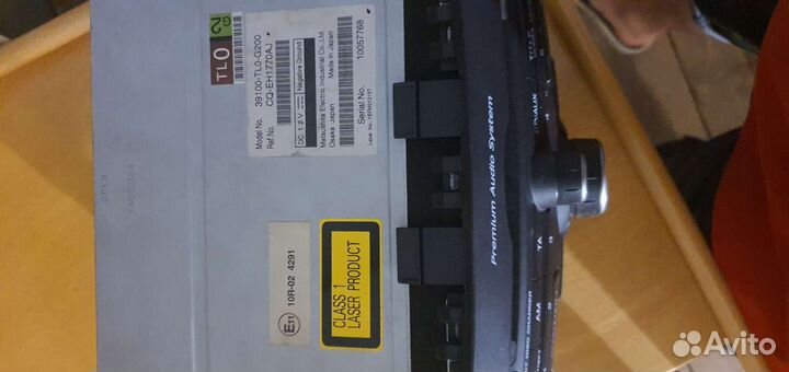 Автомагнитола Honda accord 8 2008-2013г.в