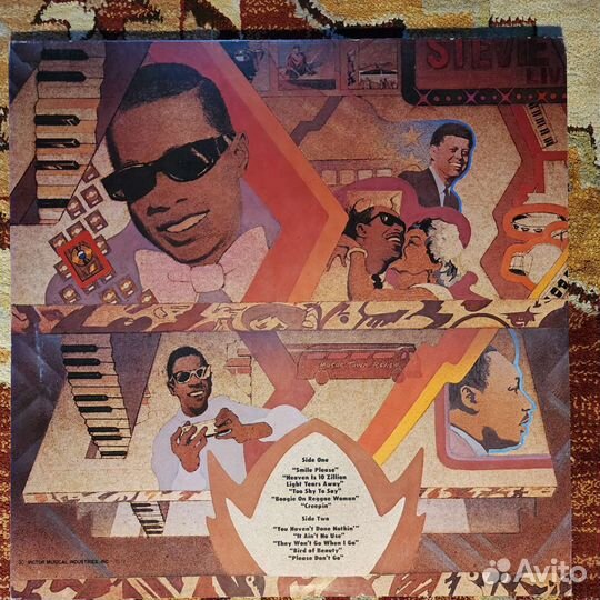 Steve Wonder Fulfillingness First Finale lp Japan