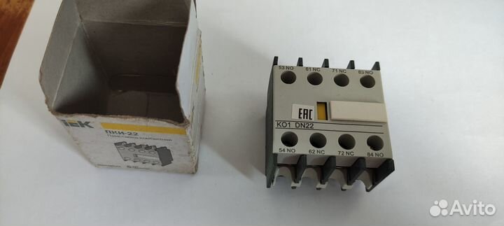 KPK10-22, Приставка пки-22 2но+2нз IEK