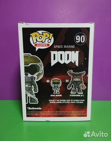 Funko Pop #90 Games: Doom: Space Marine