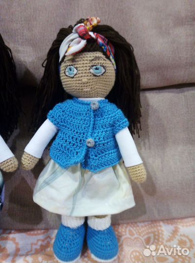 Вязаная кукла