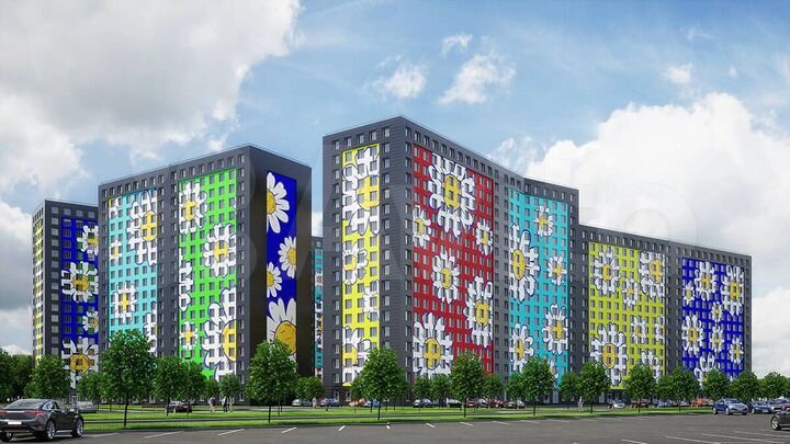 2-к. квартира, 57,7 м², 18/18 эт.