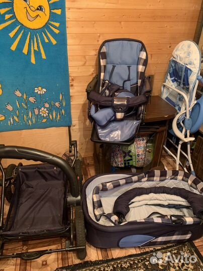 Коляска reindeer mega 2 в одном