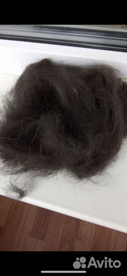 Собачья шерсть пух