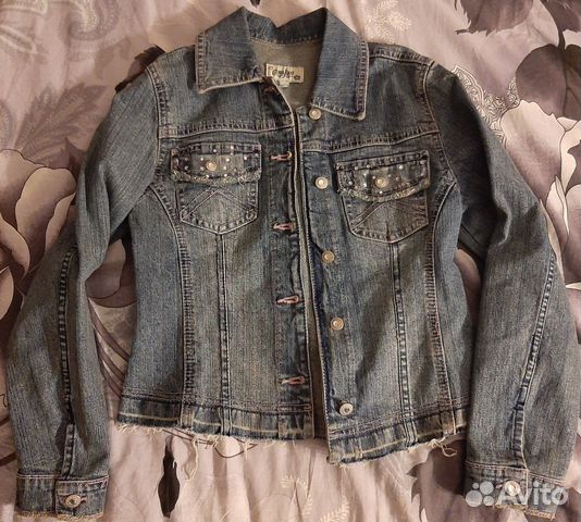 Джинсовая куртка для девочки