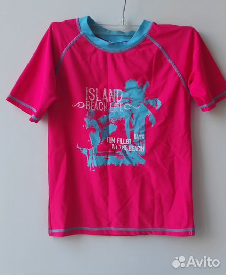 Солнцезащитная футболка размер 122/128
