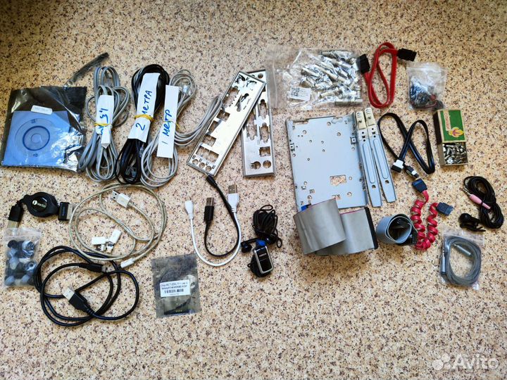 Кабели, провода для компьютера и прочи мелочие