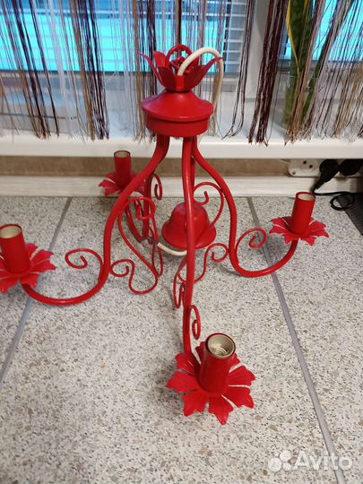 Люстра 4 рожка