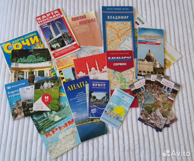 Карта города путеводитель