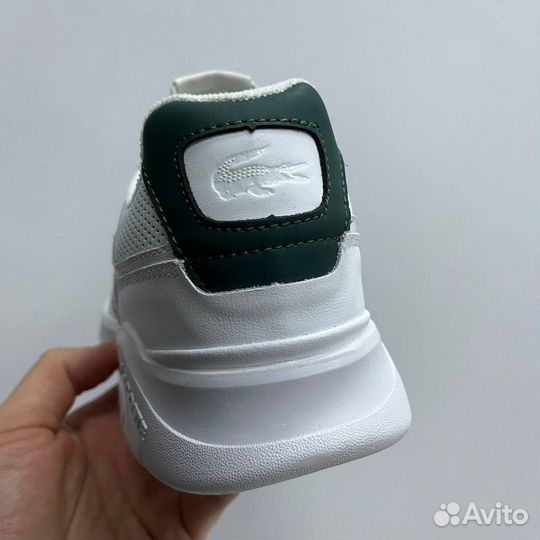 Мужские кроссовки Lacoste белые