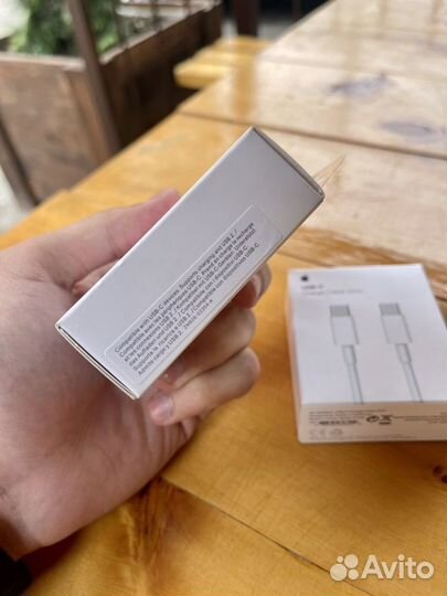 Шнур type c на type c 2m для MacBook / iPad