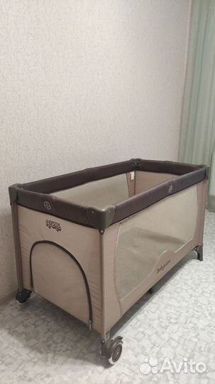 Детская кроватка манеж складная