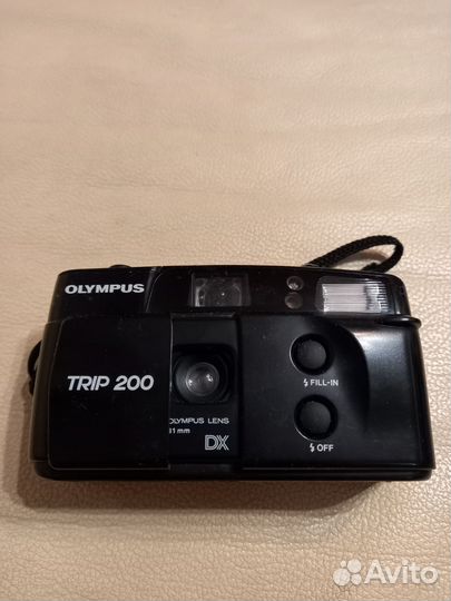 Плёночный фотоаппарат olympus trip 200