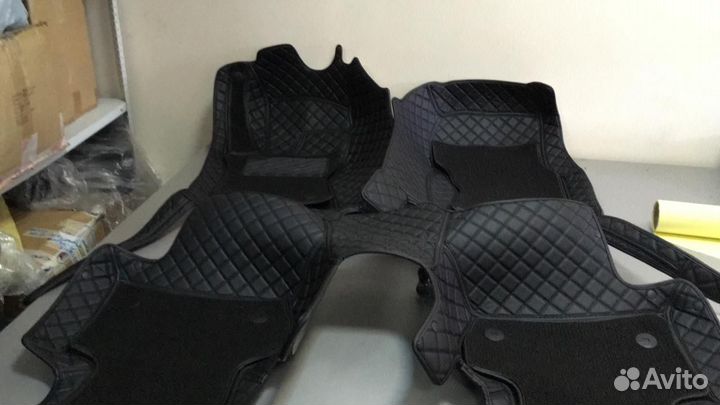 3D Коврики Audi Салон Багажник из Экокожи