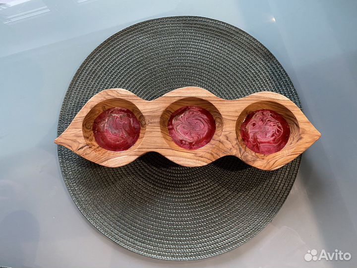 Подсвечник со свечами дизайнерский