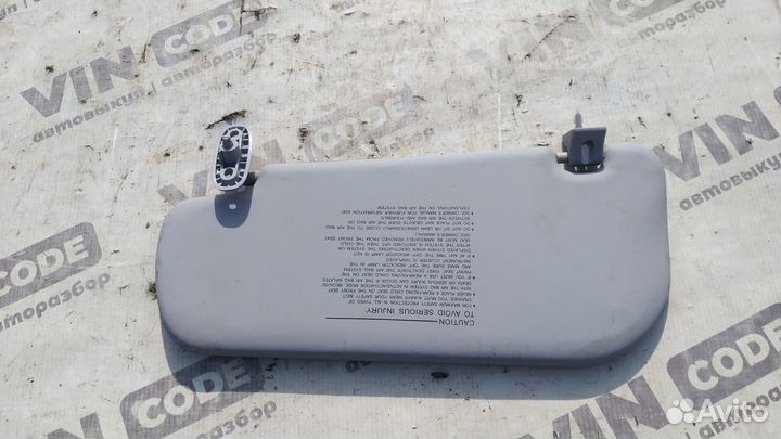 Солнцезащитный козырек правый Kia Picanto