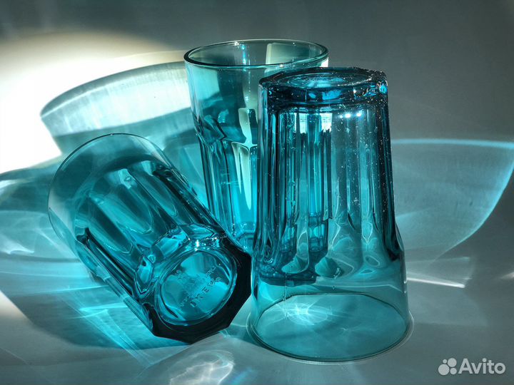 Бокалы IKEA стаканы икеа Покал 4 шт