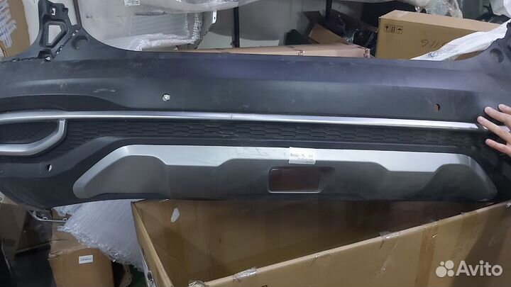 Задний бампер kia seltos