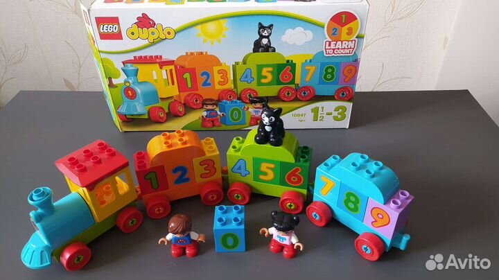 Лего дупло Lego duplo мой первый поезд новый