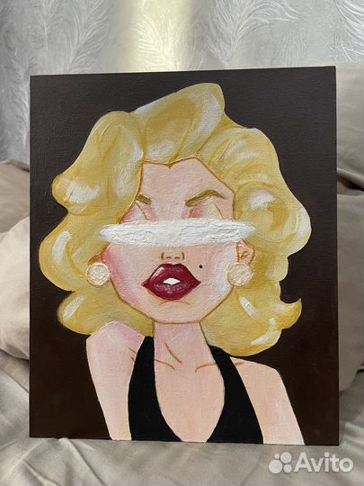 Картина акрилом