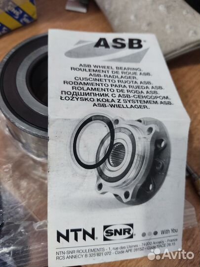 Подшипник ступицы передний с ABS