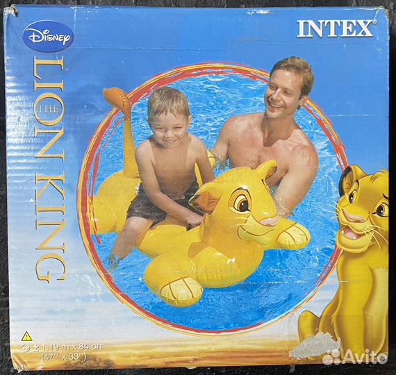 Надувной круг-игрушка 