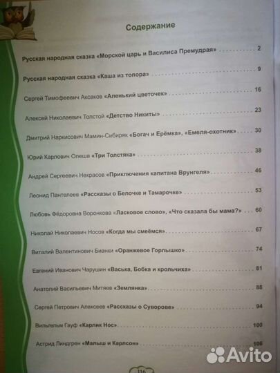 Читательский дневник 3 класс, М. В. Буряк