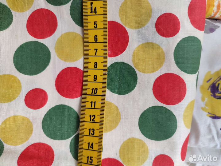 Набор винтажных тканей, 15 метров