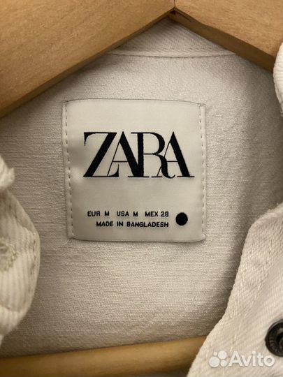 Джинсовая рубашка Zara