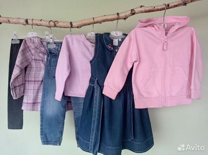 Одежда пакетом для девочки 98 см