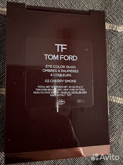 Тени Tom Ford Cherry Smoke 02