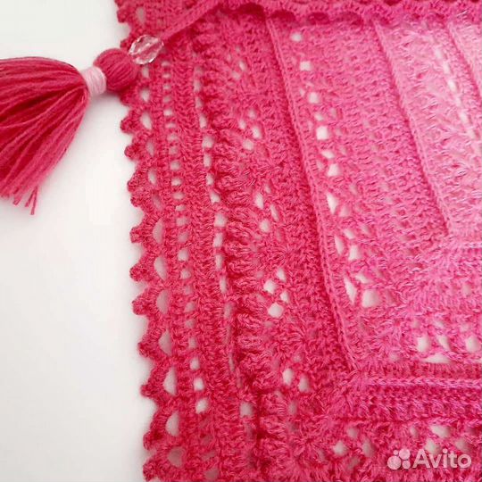 Шаль/бактус/косынка ручной работы