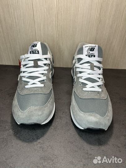 Кроссовки new balance 574 grey сетка мужские 41-46