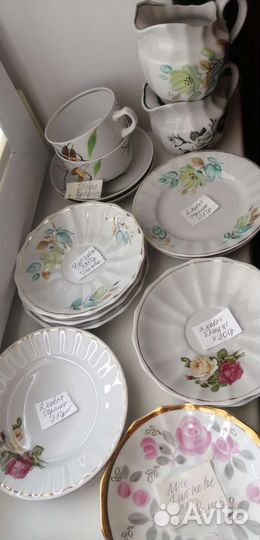 Костяной фарфор Дулево.Вербилки. лфз