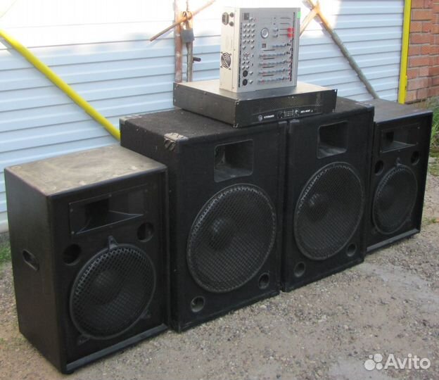 Колонки FA 2000W 4шт Pro D12-15