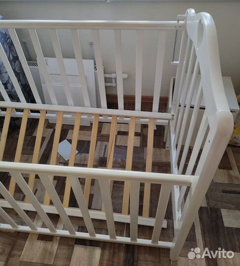 Детская кровать массив дерева Детская кроватка