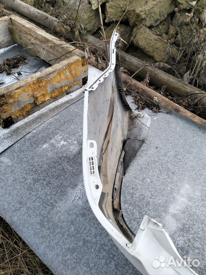 Задний бампер kia rio 3 2015