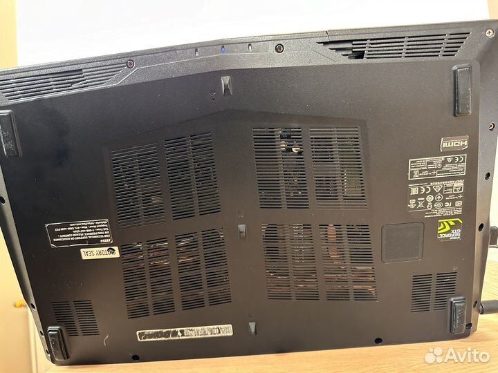 Игровой ноутбук msi ms-16j9. 24гб озу, 1тб