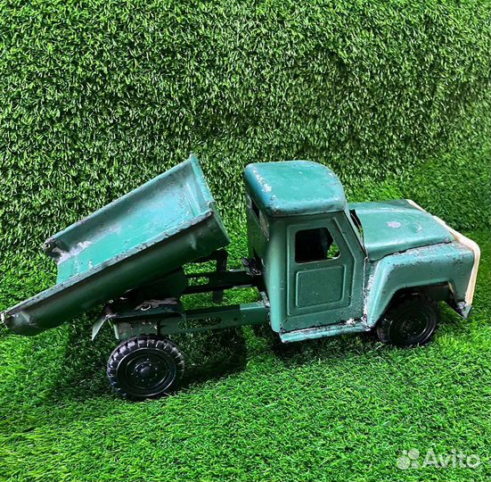 Машинка игрушка грузовик газ самосвал лтз СССР