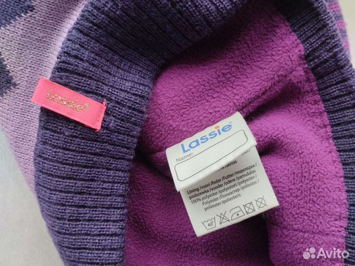 Шапка для девочки Lassie р.50-52