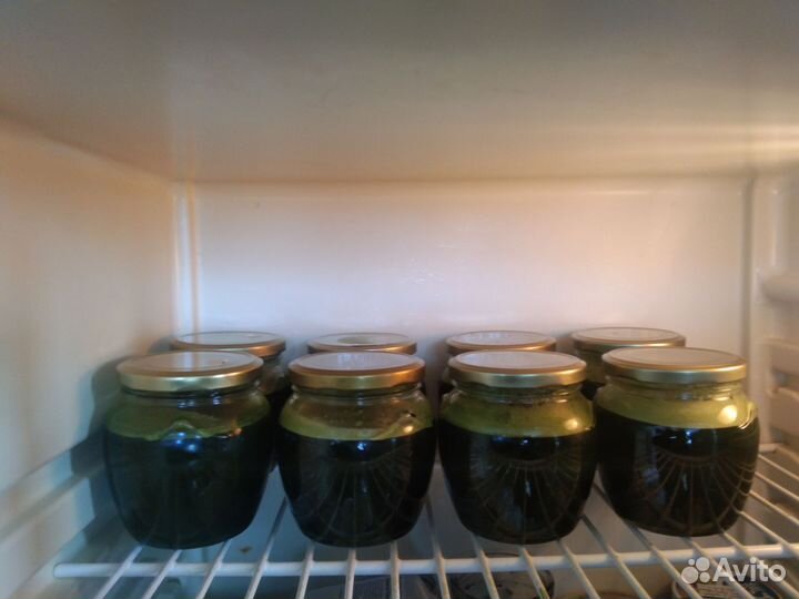 Свежий сок лопуха с мёдом 1/1