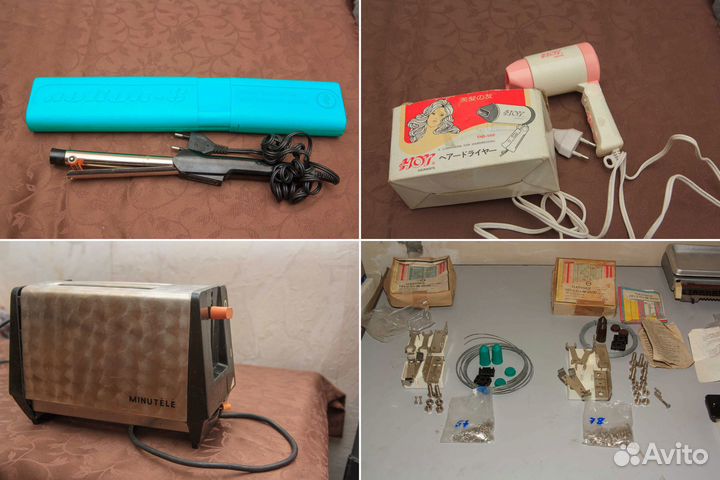 Электрощипцы Плойка, Фен, Тостер, Карниз струнный