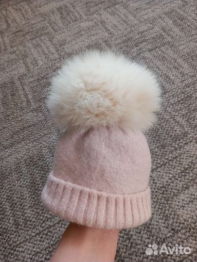 Шапка для девочки 0-3