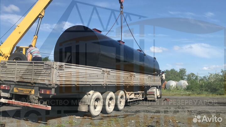 Резервуар Горизонтальный Стальной ргсп-137 м3