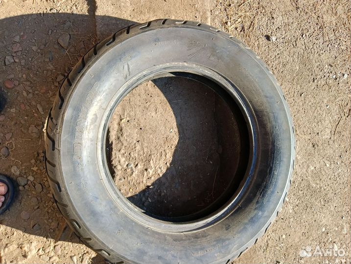 Dunlop D87M 95/90 R21 и 150/90 R15