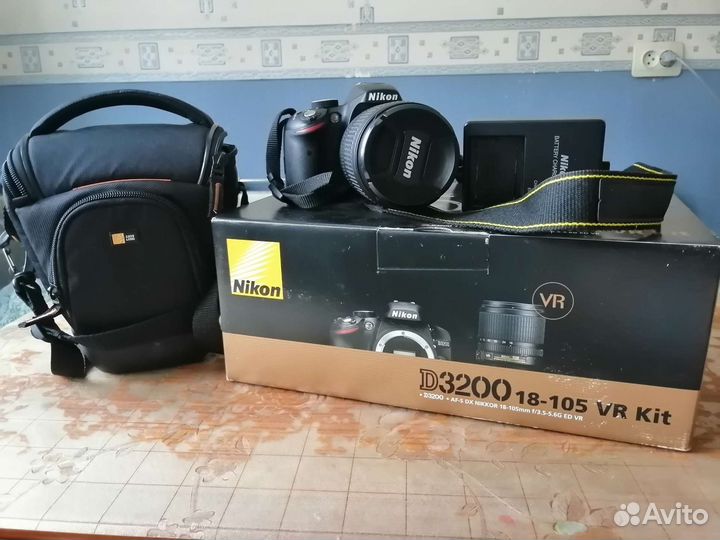 Зеркальный фотоаппарат nikon d3200 18-105 VR Kit