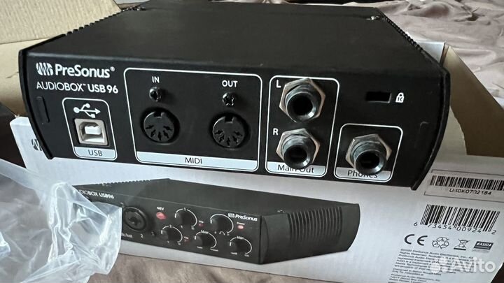 PreSonus AudioBox USB 96 звуковой процессор