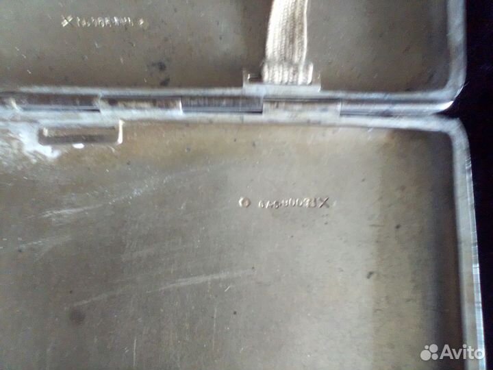 Изящный женский портсигар серебро